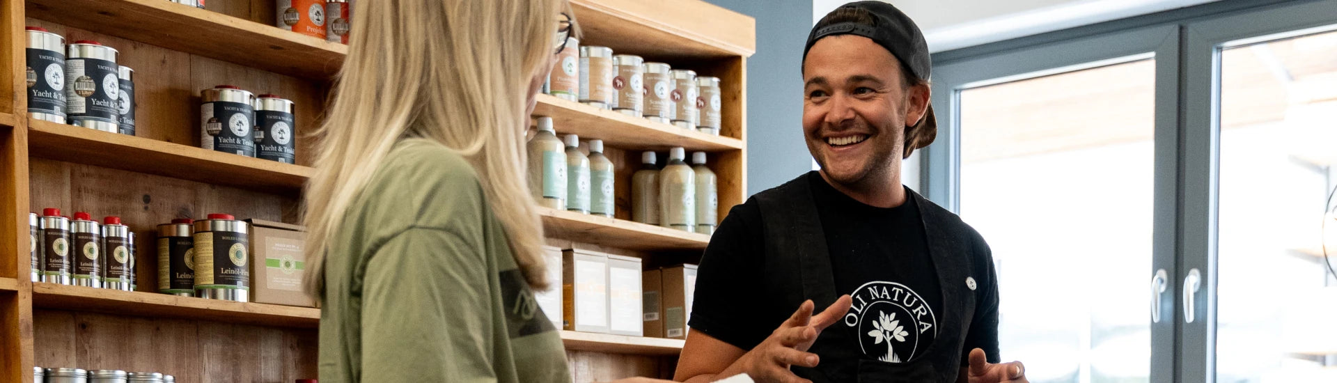 Oli Natura Lehrwerkstatt - Point of Sale - Verkaufsservice